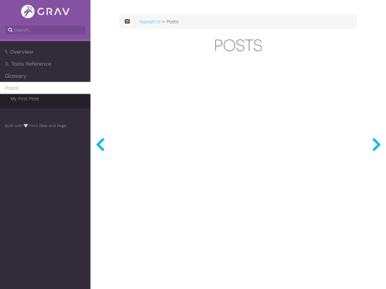 posts screenshot