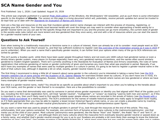 names/gender screenshot