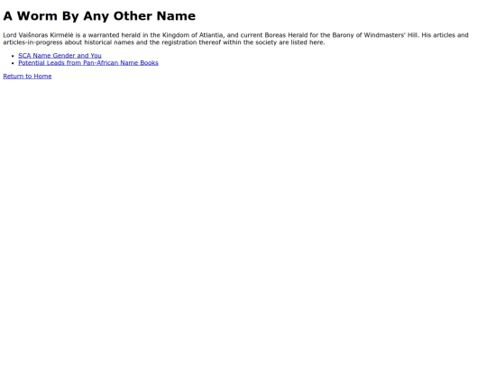 names screenshot