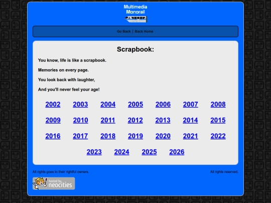 scrapbook/index1 screenshot