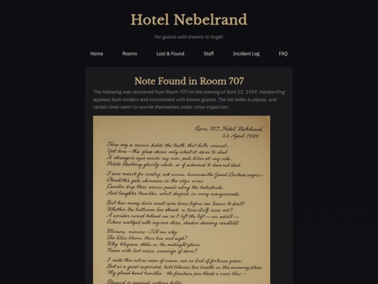 note707 screenshot