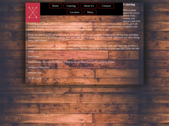 catering screenshot