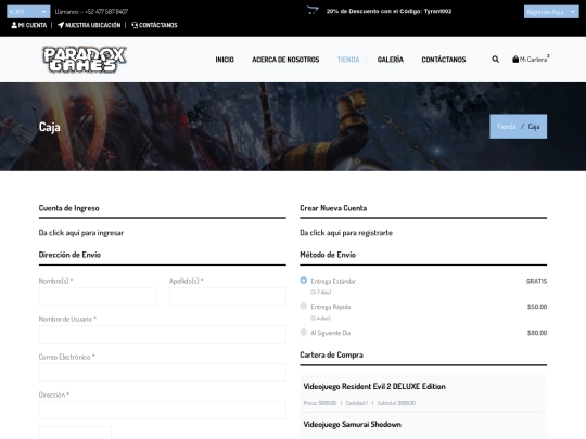 checkout screenshot