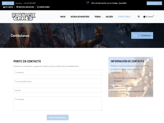 contact-us screenshot