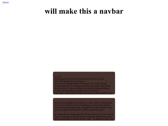 journal screenshot