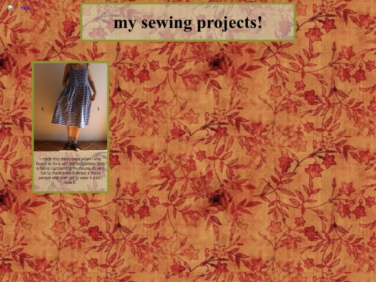 my art/sewing screenshot