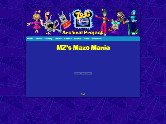 zoogarchive/games/mazemania screenshot