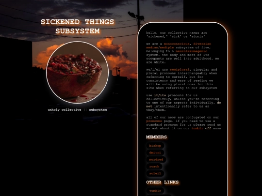 sickenedthings/subsystem screenshot