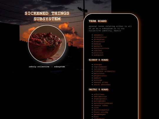 sickenedthings/termhoard screenshot