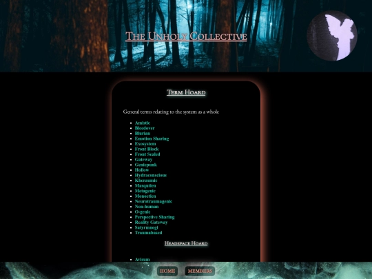 termhoard screenshot