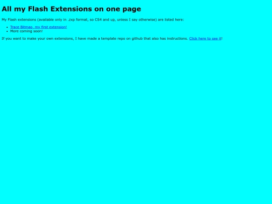 extensions screenshot