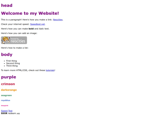 index screenshot