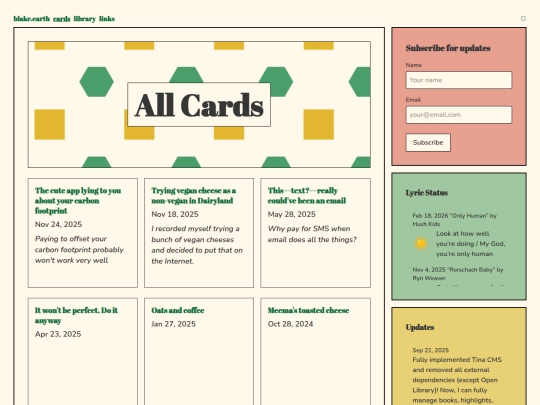 cards screenshot