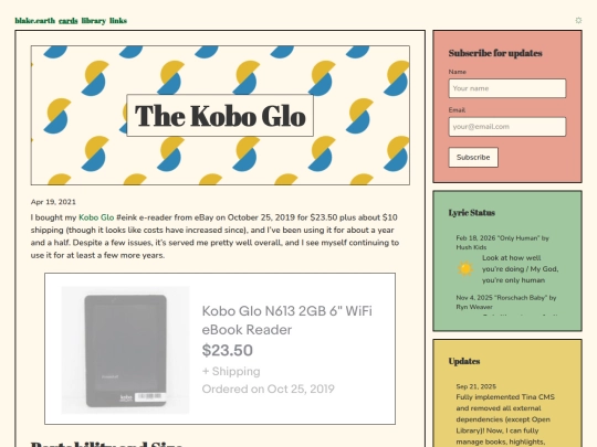 cards/kobo-glo screenshot
