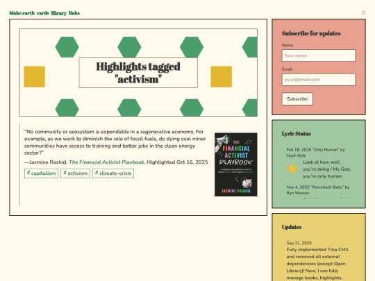 library/highlights/tags/activism screenshot