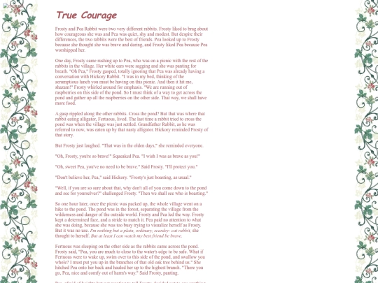 LandoftheEwe/stories/true_courage screenshot