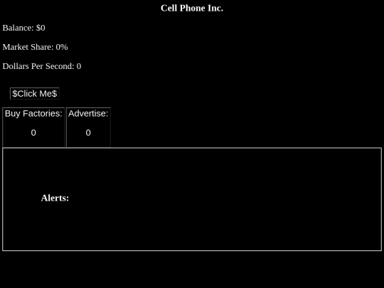 clickergame screenshot