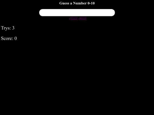 numgame screenshot