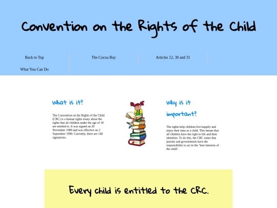 CRC website/crcindex screenshot