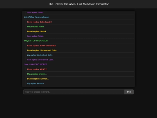 tolliver screenshot