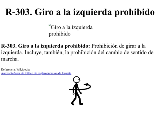 reglamentarias/r303 screenshot