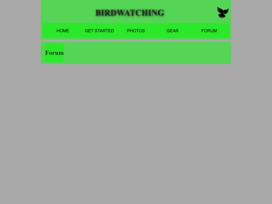 Pagina verde/forum screenshot