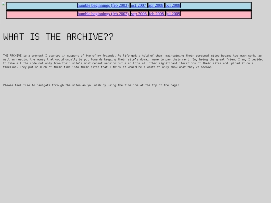 archivehome screenshot