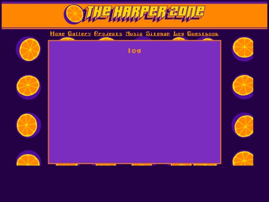 log screenshot