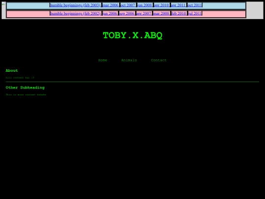 toby/2009/tobhome09 screenshot