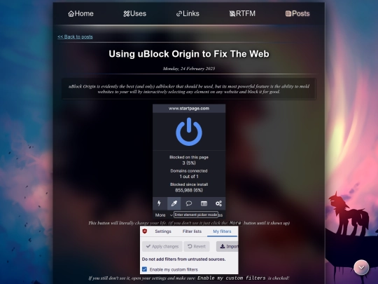posts/ublock screenshot