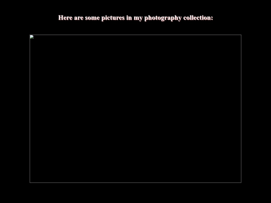 Photography screenshot
