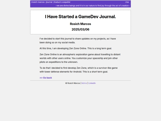 journal/i-have-started-a-gamedev-journal screenshot