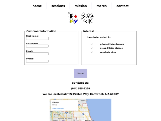 contact screenshot