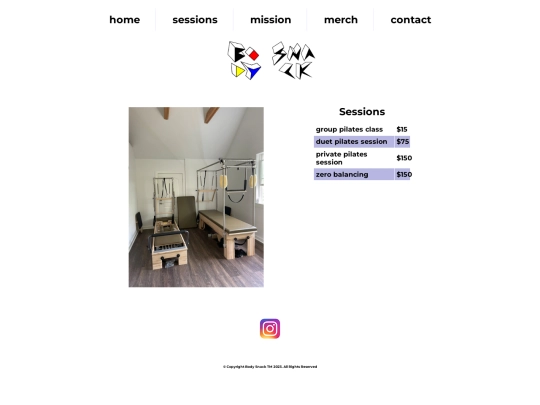 sessions screenshot
