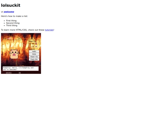 index screenshot