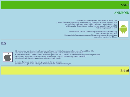 Comparativa screenshot
