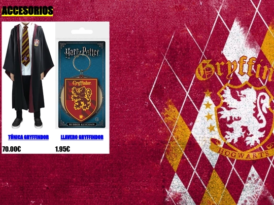 Ejercicio 12/Gryffindor/AccesoriosG screenshot