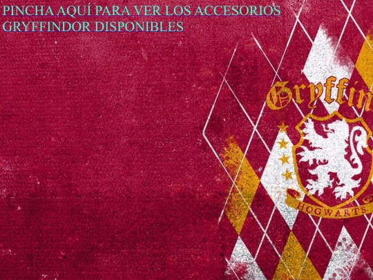 Ejercicio 12/Gryffindor/AccesoriosGryffindor screenshot