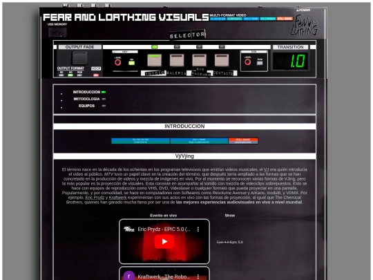 fear/Index screenshot