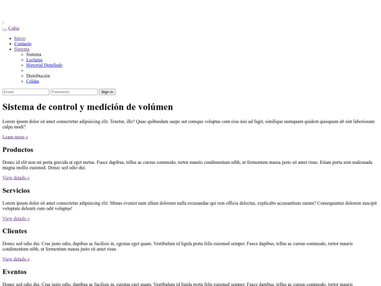 web/Index screenshot