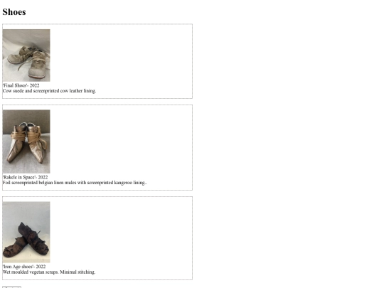 Shoes screenshot