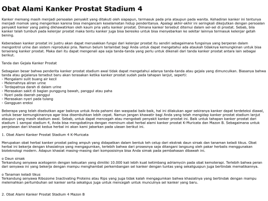 Obat-Alami-Kanker-Prostat-Stadium-4 screenshot