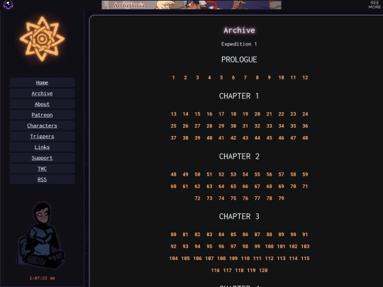 comic/archive screenshot