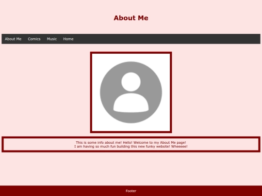 aboutme screenshot