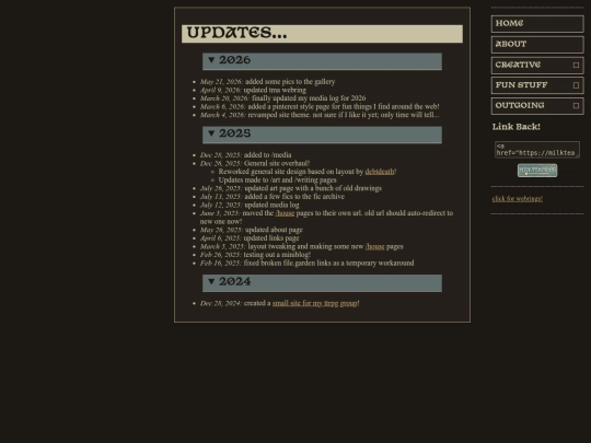 changes screenshot