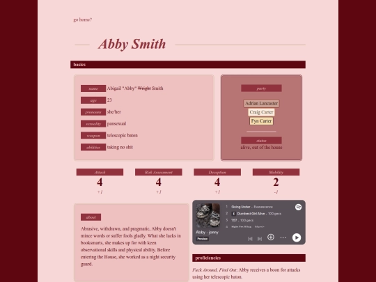 house/greathall/abby screenshot