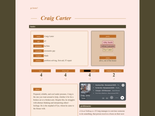 house/greathall/craig screenshot