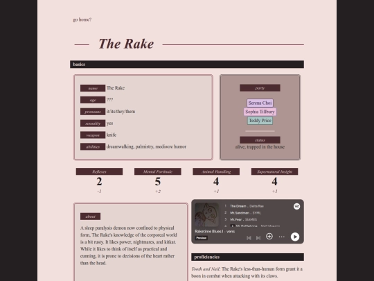 house/greathall/rake screenshot