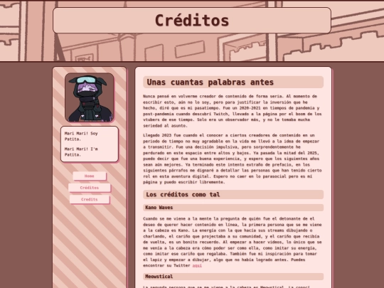 subpages/credits screenshot