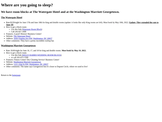 planyourstay screenshot